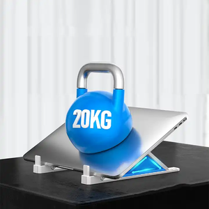 Nhà Máy Giá Xách Tay Máy Tính Xách Tay Đứng Có Thể Điều Chỉnh Và Có Thể Gập Lại Xách Tay Máy Tính Xách Tay Với Một Quạt Làm Mát Đứng OEM Hỗ trợ - Product Image 4