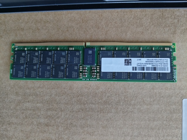 Original New 64GB 2Rx4 5600 MT/s FF5R4T439-SFFF80 Vengeance ECC DDR5 Server OEM in Stock
