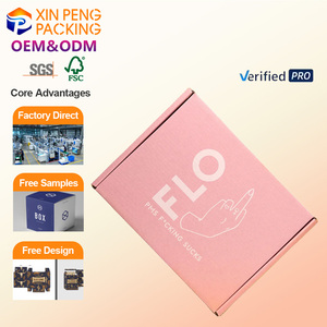 Boîte cadeau en papier kraft personnalisée avec fenêtre, dorure à chaud, velours doux, magnétique, rigide, de luxe, pour Noël 2026 XP OEM - Product Image 1