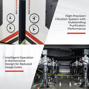 שולחן שיוף אופקי חדש, יבש, עם מערכת שאיבת אבק, מתאים לליטוש מתכת, אבן, ריתוך, עשוי פלדת פחמן. - Product Image 6