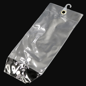 PVC trasparente extension borse <span class=keywords><strong>con</strong></span> <span class=keywords><strong>chiusura</strong></span> <span class=keywords><strong>a</strong></span> bottone, capelli extens in plastica - Product Image 3