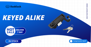 飛行機トリガードアロックトレーラーパネルキャビネットロックプッシュボタンロックサウスコ圧縮ラッチ - Product Image 3