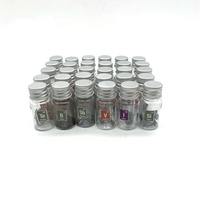 30 types de flacons en métal et non-métal, éléments rares, collection simple, ampoules, combinaison manganèse, nickel, silicium, fer, V