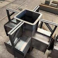 Moule en acier pour poteaux de fondation en béton Haute Précision