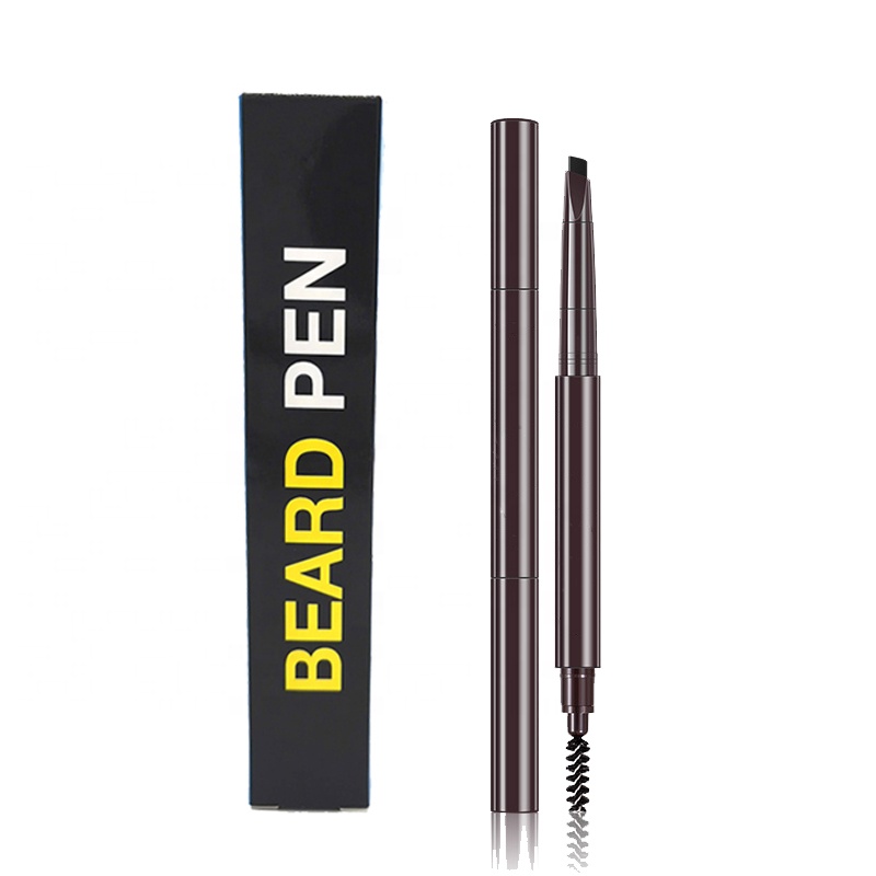 Ручка для бороды Мужская, водостойкая стойкая с логотипом под заказ, краситель для усов, наполнитель, форма для ремонта усов