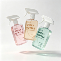 Bouteilles pulvérisatrices à brume fine personnalisées, flacon pulvérisateur dégraissant pour cuisine 300ML, désodorisant continu pour le nettoyage et l'emballage