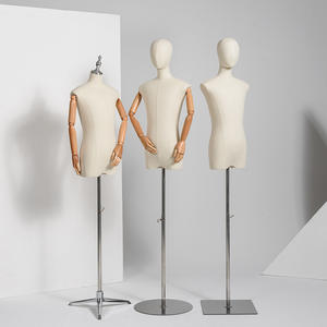 Kainice-Maniquí personalizado <span class=keywords><strong>de</strong></span> medio cuerpo para mujer, vestido con forma <span class=keywords><strong>de</strong></span> Torso, a la moda, para parte superior del cuerpo - Product Image 5