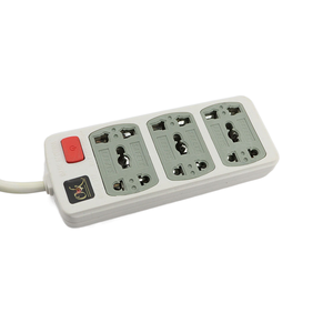 Khuyến mãi Chất lượng cao hộ gia đình đồng bằng 10A 220V du lịch Điện đa ổ cắm dây mở rộng - Product Image 2