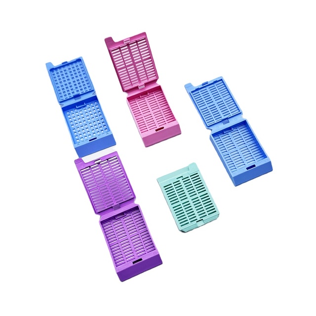 High Quality Laboratory Disposable Colorful Plastic Tissue Embedding Cassettes for Histology