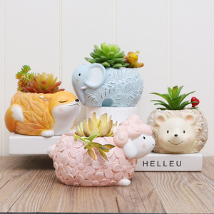 <span class=keywords><strong>Maceta</strong></span> de resina, artesanía de estilo japonés, Animal de dibujos animados, planta <span class=keywords><strong>en</strong></span> <span class=keywords><strong>maceta</strong></span> de escritorio, bonsái de jardín suculento <span class=keywords><strong>en</strong></span> el balcón - Product Image 1