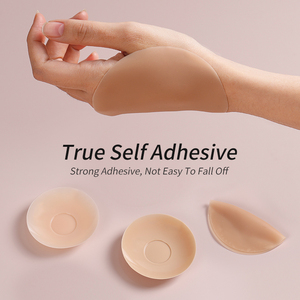 Protetores de Mamilo Autoadesivos de <span class=keywords><strong>Silicone</strong></span> Invisíveis Sem Cola, Sem Alças, Sem Costas, Sem Marcas, para Seios Grandes - Product Image 4