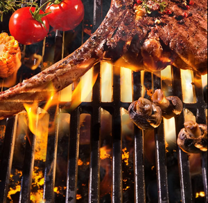 Accesorio de rejilla de cocina de hierro fundido esmaltado Embalaje de pedido por correo de acero inoxidable para parrilla de gas para barbacoa y parrilla de carbón - Product Image 5