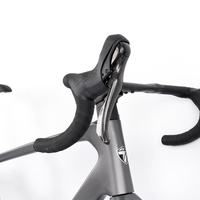 Vélo de gravier en carbone 700C Gravel V1 24 vitesses, frein à disque hydraulique, guidon en carbone aérodynamique, vélo de course tout-terrain