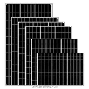 Paneles Solares Monocristalinos de Alta Calidad, Pequeños, de Media Celda, Totalmente Negros, de 30W-40W para Sistemas de Baterías Solares Domésticos TXW, Alta Eficiencia, Alcanzan la Máxima Potencia - Product Image 1