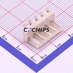 X9396WR-05-46SN Wire-to-Board Pin Header Bent Lead Through Hole,P=3.96mm Connector 1x5P 3.96mm Right Angle Insert VH - Product Image 1