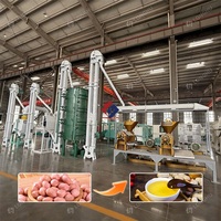 Línea Industrial Completa para Prensado y Refinación de Aceite Comestible, Máquina de Producción de Aceite para Procesamiento de Aceite de Maní, Coco y Palma