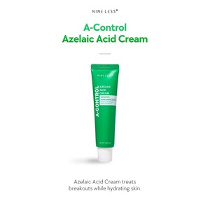 [NINELESS] Crème à l'acide azélaïque A-Control 50ml avec hydratant Cica Barrier et crème non comédogène pour apaiser - Product Image 1