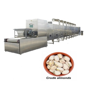 Tunnel Type Multi-function Industrial <b>Microwave</b> Nuts Drying Oven Peanuts Pistachio Drying Machine Powdery Dehydrator Energy Savi - Product Image 4