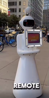 Photomaton Roamer avec contrôle automatique du mouvement de la caméra, robot photo avec écran de 32 pouces