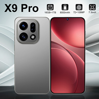 X9 Pro 5G Arena Cell, Pantalla HD de 7.3 Pulgadas, Deca Core, 78MP + 108MP, Doble Lente Óptica, Batería de Más de 8000 mAh con Carga Rápida, 16GB + 1TB, Desbloqueo Biométrico