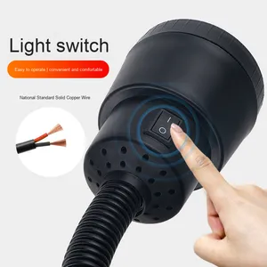 Jiujia 220V/24V ha condotto la luce da lavoro per la macchina utensile pneumatico espansione magnetica per la riparazione di pneumatici tornio illuminazione per officina luminosa - Product Image 1