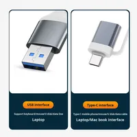 Hub USB Tipo C 2 en 1, Estación de Acoplamiento Multifunción, USB 3.0