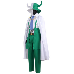Anime japonés Sea Poacher Cosplay página uno traje verde traje <span class=keywords><strong>de</strong></span> Halloween adulto - Product Image 6