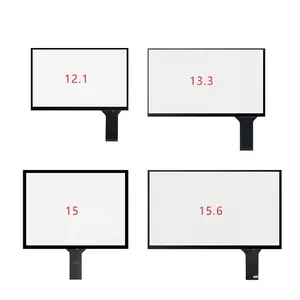 แผงหน้าจอสัมผัสแบบ Capacitive ขนาดกำหนดเอง,ชุดโมดูลซ้อนทับสำหรับจอ LCD ตัวควบคุมแบบสัมผัส USB ที่ปรับแต่งได้