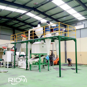 Machine à granulés d'aliments pour animaux RICHI multifonctionnelle pour soja et coton - Usine de fabrication de granulés d'aliments pour volailles et animaux à petite échelle - Product Image 4