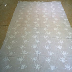 Tessuto <span class=keywords><strong>di</strong></span> pizzo personalizzato in stile Vintage con ricamo in <span class=keywords><strong>cotone</strong></span> <span class=keywords><strong>Organza</strong></span> Beige Crochet per abiti da sposa tessuto <span class=keywords><strong>di</strong></span> pizzo bianco Guipre - Product Image 4