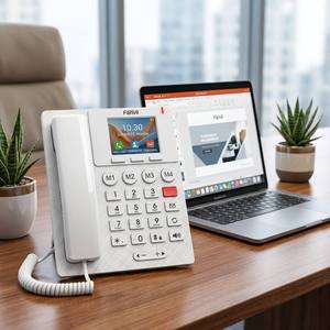 Téléphone IP X306 Braille <span class=keywords><strong>pour</strong></span> personnes âgées, bouton SOS <span class=keywords><strong>pour</strong></span> hôpital, écran couleur 3,5 pouces, Wi-Fi 6, téléphone de bureau SIP VoIP - Product Image 3
