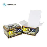 Boîte en carton prête à l'emploi pour présentoir de vente au détail, personnalisable par le fabricant, en papier, 350g, avec languette détachable