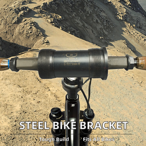 CHINHAUR CH52-68 Boîtier <span class=keywords><strong>de</strong></span> <span class=keywords><strong>pédalier</strong></span> universel pour vélo avec <span class=keywords><strong>axe</strong></span> conique <span class=keywords><strong>carré</strong></span> en acier et <span class=keywords><strong>axe</strong></span> à trou <span class=keywords><strong>carré</strong></span> - Product Image 3