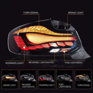 Suministro de fábrica, Escala de dragón, luz trasera dinámica Led, luz trasera led, luces traseras para <span class=keywords><strong>Bmw</strong></span> 2 Series M2 F22 F23 F87 218 220i 230 - Product Image 3