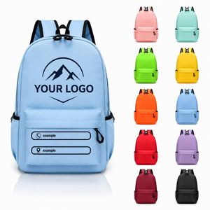 Sacs à dos personnalisés avec logo d'usine pour étudiants du secondaire, sacs d'école imprimés de dessins animés, sacs à dos cadeaux pour la rentrée scolaire - Product Image 1