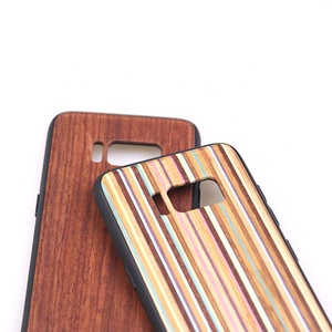 Cây Cối Rậm Rạp Tpu Chất Liệu Chống Sốc Trống Bất Gỗ Tự Nhiên Gỗ Điện Thoại Bìa Đối Với Samsung S9 S8 S8plus Và Cho Iphone Trường Hợp Điện Thoại - Product Image 4