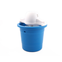 Portable Small Round Plastic Bucket Kitchen Homemade Soft Healthy Ice Cream High Quality Ice Cream Maker
