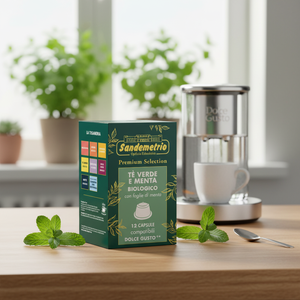12 Cápsulas de Té Verde y Menta Compatibles con Sandemetrio Dolce Gusto, 0.21 g/Cápsula - Product Image 3