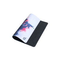 Alas Mouse Gaming Presisi Kain Ultra-Licin Alas Karet Alami Anti-Selip Kekerasan Sedang Pelacakan Akurat 260*210*2mm Stok Tersedia