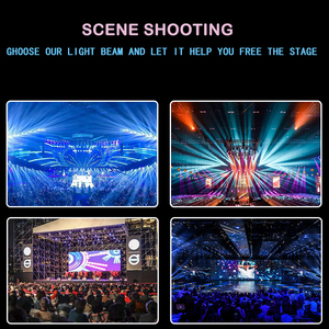 <span class=keywords><strong>4</strong></span> Prismas 380W Moving Head Disco LED Stage Light Effect Sharpy Beam 20R DMX512 para DJ & Performances de Palco - Product Image 5