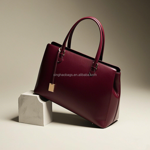 Женская Сумка-тоут из натуральной кожи с логотипом на заказ, Элегантная классическая деловая сумка, модный дизайн - Product Image 3