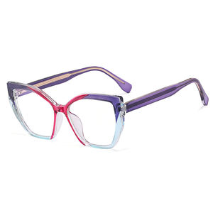 Cadre optique coloré TR90 CP pour femmes, surdimensionné, grand cadre, <span class=keywords><strong>lunettes</strong></span> bloquant la lumière bleue, tendances, 6 couleurs, <span class=keywords><strong>2022</strong></span>, 82026 - Product Image 6
