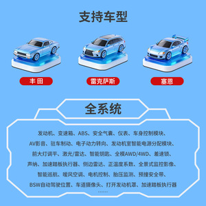 Toyota Full System <b>Diagnostic</b> <b>Tool</b> <b>OBD</b> Bluetooth 12V For Toyota Vehicles - Product Image 1
