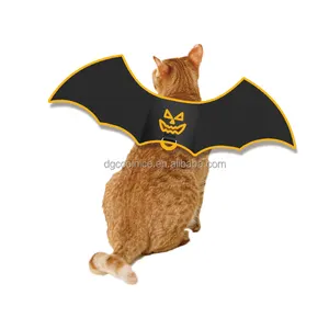 Silikon Fledermaus Flügel Lustige Katze Hund Kleidung Haustier Cosplay Kostüm Halloween Haustier Kostüm mit verstellbarer Schnalle