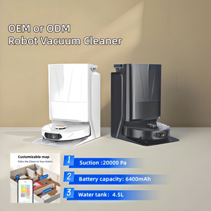 Robot aspirateur et serpillière intelligent avec brosse latérale autonettoyante et extension de serpillière pour le nettoyage des sols à la maison - Product Image 6