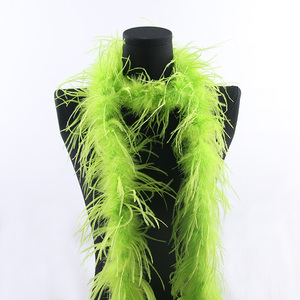 L'usine vend directement des plumes d'autruche bon marché, garnitures <span class=keywords><strong>Boa</strong></span> duveteuses pour teindre des autruches pour la fête - Product Image 3