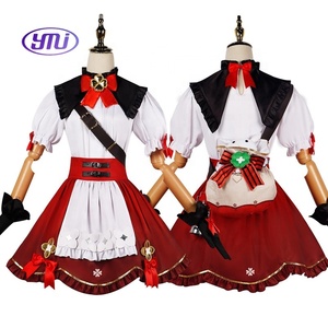 Venta al por mayor de alta calidad Genshined impacto <span class=keywords><strong>Klee</strong></span> bruja Lolita vestido de sirvienta Halloween fiesta <span class=keywords><strong>Cosplay</strong></span> disfraz - Product Image 2