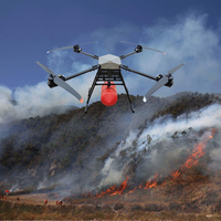 Sky Tech Nouveau design Drone de lutte contre l'incendie aérien de sauvetage d'urgence à haute efficacité