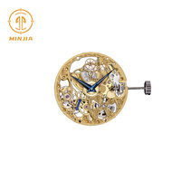Mesin Jam Mekanik Rotor Mini Ukiran Mewah Tipis Hangzhou 5501 Micro Rotor
