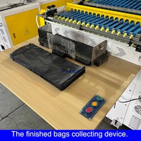 Vollautomatische Kompostierbare PE-Kunststoff-Verpackungsmaschine für Express-Versandtaschen mit Klebestreifen